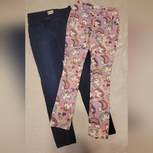 Set of two, size 12 leggings